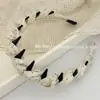 Faixa de Cabelo Antiderrapante com Dentes, Estampa de Bolinhas Brilhante, Estilosa e Fashion, Pente de Cabelo Versátil para o Dia a Dia