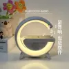 Altavoz Bluetooth Pequeño Nuevo Modelo Transfronterizo G3401Mini g Cargador Inalámbrico Despertador Luz Ambiental Altavoz Bluetooth Multifuncional