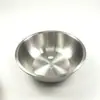Panela de Sopa Espessada e Aprofundada de Aço Inoxidável 304 Redonda Prato Doméstico Prato de Frutas Panela de Sopa para Cantina Restaurante