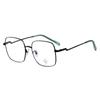 H5540 Grande Armação Óculos Internet Celebridade Plain-made Little Red Riding Book Square Z-shaped Foot Silk Estudante Moda Myopia Óculos Armação