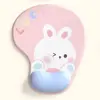 Alfombrilla de ratón almohadilla de silicona para muñeca pequeña linda niños y niñas computadora caricatura oficina animación juego alfombrilla de escritorio soporte para muñeca