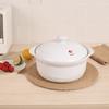 Estilo japonês Home Furing Loja de Departamento Redonda Juta Algodão Corda Tecido Placemat Anti-escaldamento Pot Pad Natural Coaster 1304A