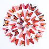 Decoração de Borboleta Artificial 6cm Borboleta de Camada Única de PVC Borboleta Estéreo 3D Acessórios para Artesanato Borboleta Flor de Plástico Decoração