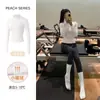 Nova Jaqueta de Yoga de Veludo Pilates Top Justo com Zíper Fitness Corrida Esportes Gola Alta Jaqueta Manga Longa