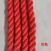 Corda de Varal Colorida de Mão Nylon Trançado Colcha Artesanal DIY Decoração Resistente ao Desgaste Torcida Exterior Secagem ao Sol Branco