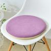Cojín Redondo de Espuma Viscoelástica Engrosado para Asiento Sedentario de Estudiante/Oficina Súper Suave Silla de Comedor Taburete Universal para Todas las Estaciones