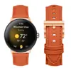 Adecuado para Correas de Google Watch 1/2/3/4/5, Correa de Cuero con Cola Puntiaguda para Google Pixel Watch 41mm