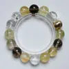 MuxueshanhePulsera de Cristal Natural Cristal de Limón Pulsera de Ágata Blanca para Mujer Pulsera Versátil de Regalo Venta al por Mayor