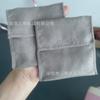 Reloj Pulsera Gamuza de Piel de Ciervo Solapa Bolso Joyería Ante Sobre Bolsa Cosmética Lápiz de Cejas Bolsa de Embalaje de Forro Polar