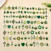 Nuevos Colgantes de Dibujos Animados Verdes con Goteo de Aceite Aleatorios Transfronterizos 20/50/100 Accesorios para Pulseras, Llaveros, Joyería
