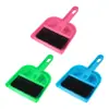 Mini cepillo de limpieza de escritorio, cepillo de teclado con recogedor, escoba pequeña, incluso cepillo de pala, escoba pequeña, cepillo de computadora