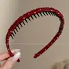 Diadema ondulada invisible sin costuras de corona alta para mujer, adecuada para uso diario, diadema que no aprieta, pinza para el pelo para lavarse la cara, accesorio para el pelo