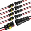 Conector Automotriz 2P Conector Impermeable Terminal de Bloque Terminal de Enchufe de Empalme Macho y Hembra Accesorios Universales para Arnés de Cableado Venta al por Mayor