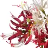 Flor Lisianthus para decoração de casamento, adereço de mão estilo antigo para fotografia, arranjo de flores artificiais