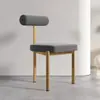 Silla de Maquillaje, Recepción de Salón de Belleza, Sillón Individual, Silla para Salón de Uñas, Silla de Comedor de Lujo Ligero para Mahjong, Otro Metal