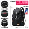Mochila de lona vintage para hombre, mochila escolar para estudiantes universitarios, moderna, informal, de gran capacidad, para viajes, mochila para hombre