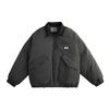 FEITO PARA DURAR Casaco Piloto de Algodão Estilo Retrô Americano Casaco de Inverno Masculino e Feminino Casal Acolchoado Casaco de Algodão para Trabalho M25