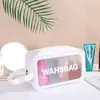 Bolsa Cosmética 2020 Novo Estilo Super Popular Estilo Ins Grande Capacidade Portátil Feminina Viagem À Prova D'água Bolsa de Armazenamento de Artigos de Higiene Pessoal Bolsa de Mão