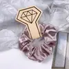 Conjunto Coroa Amazon Transfronteiriço Anel de Cabelo Festa de Casamento Presente Cristal Cetim Colon Anel de Cabelo Cartão de Diamante Acessórios de Cabelo