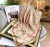 Lenço de seda com padrão espinha de peixe, lenço de pescoço respirável paisley, lenço quadrado decorativo, lenço pequeno vintage de viagem com blocos de cor