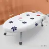 Mini Tabla de Planchar de Escritorio Plegable con Estante Engrosado y Tabla de Planchar Reforzada