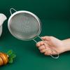Espumadera Colador de Acero Inoxidable Cocina Hogar Borde Ancho Cuchara Filtro de Aceite Espumadera de Residuos de Leche de Soya Colador de Malla Diagonal