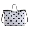 Design único bolinhas grande capacidade verão 2026 nova moda bolsa de ombro texturizada estilosa bolsa de mão de alto valor