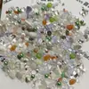 Sinfonia de Cores Arte de Unhas Cristal de Gelo Pérola Celebridade da Internet Novo Pedra Quebrada Irregular Gelo Transparente Contas Aurora Pacote de Materiais Mistos Acessórios