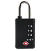 Candado de combinación nuevo para equipaje transfronterizo, con ruedas, ABS, candado de contraseña aduanal, portátil, antirrobo 07ST