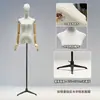 Tienda de Ropa Accesorios de Modelo Ropa de Mujer Maniquí de Medio Cuerpo para Escaparate Perchero Muñeca Falsa Maniquí de Vestido de Novia Soporte de Exhibición