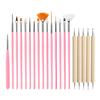 Set de Herramientas para Manicura, Lápiz para Manicura, Lima de Uñas, Set de Decoración para Placa de Perforación de Manicura, Suministros para Manicura