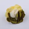 Estilo Coreano Venta al por Mayor Flor de Tela de Tres Colores con Borde Quemado de 6 cm Flor para Dar Forma Hecha a Mano DIY Accesorios para Ropa Flores para Zapatos Accesorios Flor Artificial