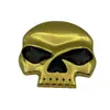 Calcomanía Metálica Personalizada de Calavera para Coche Calcomanía para Carrocería Calcomanía de Cabeza Fantasma Calcomanía Decorativa Tridimensional para Cola de Coche Modificación