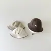 Chapéu de Bebê Coreano Yipan Primavera e Outono Novo Proteção Solar ins Chapéu de Pescador Infantil para Bebê e Criança Chapéu de Sol Chapéu de Pescador Infantil