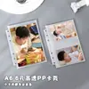 Suporte para Cartões Sun Yingsha e Wang Chuqin Colaboração 3 Polegadas 4 Polegadas 6 Polegadas Adequado para Álbum de Armazenamento de Camada Única de Alta Transparência Grande A6 Páginas Internas