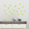 YG214 série de estrelas quarto sala de estar sala de crianças parede luminosa da menina adesivos de parede autoadesivo fábrica atacado adesivos