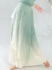Ropa de Práctica de Danza China, Disfraces de Danza Clásica, Vestidos de Gasa Adelgazantes de Estilo Antiguo, Disfraces de Performance de Danza Clásica, Atuendos Fluidos para Performance en Escenario