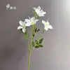 5 Flores Artificiales Tipo Lirio Bauhinia para Decoración de Salón de Bodas, Flores de Seda para Arreglo en Jarrón Alto, Flores Falsas Decorativas