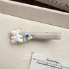 Pinza para el Cabello de Pato con Strass Corazón Dulce de Acetato para Niñas, Pinza Lateral, Pinza para Flequillo, Accesorio para el Cabello, Venta al por Mayor para Mujeres