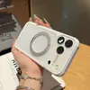 Soporte Giratorio Magnético 360 Adecuado para Apple 17 Pro Max Alta Apariencia 16 Lujo Ligero 15 Pareja 14 Funda para Teléfono 13