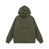 Sudadera con capucha de moda estilo Fog para mujer en Otoño Pantalones deportivos de marca de moda para hombre Traje de sudadera deportiva casual holgado para mujer