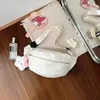 Nova Bolsa de Ombro Casual de Lona Outono 2026 para Mulheres, Bolsa Transversal, Bolsa de Peito Esportiva, Bolsa de Cintura Versátil de Nicho, Bolsa Feminina no Atacado
