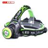 Nuevo faro recargable de luz fuerte T6 + COB con zoom, tiro largo, lámpara para acampar y pesca nocturna, lámpara para explorador de exteriores, venta directa de fábrica