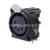 YONGLE YONGLE cinco núcleos perna reta base curva mixer amplificador de áudio base canhão xlr acessórios de áudio
