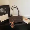 Bolso Cruzado 2025 Bolso de Mujer Más Vendido Bolso de Hombro Versátil Bolso de Mano de Moda Casual Bolso Cuadrado Pequeño Bolso Sencillo para el Trabajo Debajo del Brazo