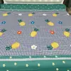 Tela Floral de Algodón Procesado, Algodón Puro para Fundas de Edredón, Sábanas, Forros de Edredón, Ropa, Telas para Ropa de Cama, Yutongjing