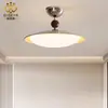 Lámpara de techo UFO Digya moderna minimalista color crema para dormitorio, diseño creativo, para estudio retro, luz de techo amigable con la vista para casas de huéspedes