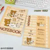 Nuevo Cuaderno B5 Rilakkuma, Lindo Dibujo Animado, Alto Valor Estético, Económico, Páginas Rayadas, Diario de Estudiante, Agenda