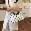 Moda Primaveral 2026 Ligero Chic de Lunares Diseño de Nicho Versátil Simple Bolso de Hombro Cruzado