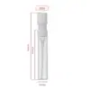 Botella de perfume rellenable tipo spray con boquilla extraíble, en stock, botella de muestra de perfume de 2 ml, botella de spray de perfume mini